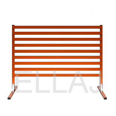 ЩОП-1500 горизонтальный: щит ограждения диэлектрический стеклопластиковый 1200х1500х800 из профиля