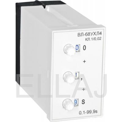 Реле времени: ВЛ-68 0,1…99,9с 24В