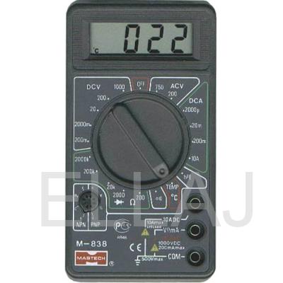 M838 мультиметр цифровой MASTECH