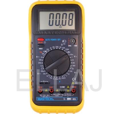 MY65 Цифровой мультиметр MASTECH