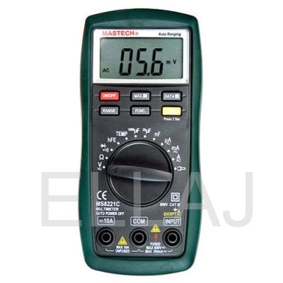 MS8221C Цифровой автоматический мультиметр MASTECH