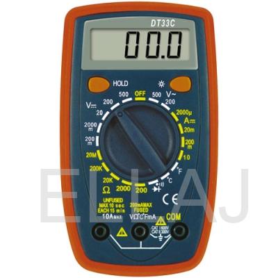 DT33C мультиметр цифровой