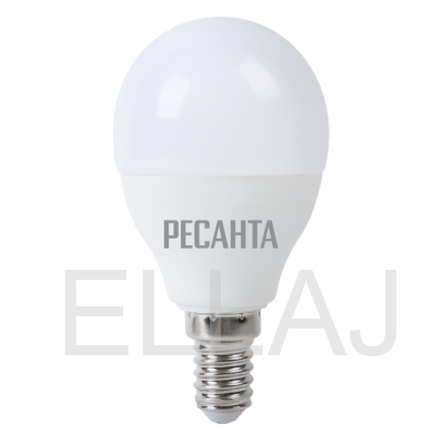 Лампа светодиодная РЕСАНТА: LL-R-G45-7W-230-4K-E14
