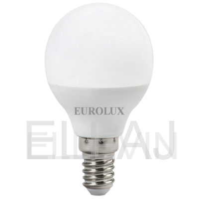 Лампа светодиодная EUROLUX: LL-R-G45-7W-230-3K-E14