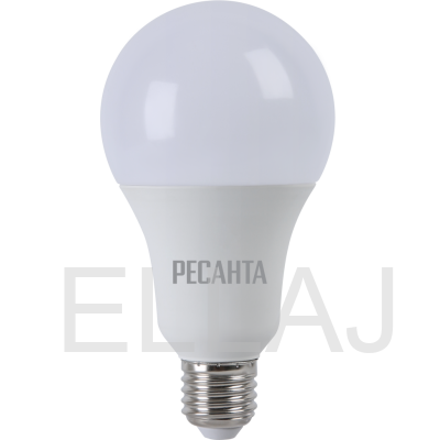 Лампа светодиодная РЕСАНТА  LL-R-A80-20W-230-3K-E27