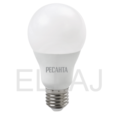 Лампа светодиодная РЕСАНТА: LL-R-A65-15W-230-4K-E27