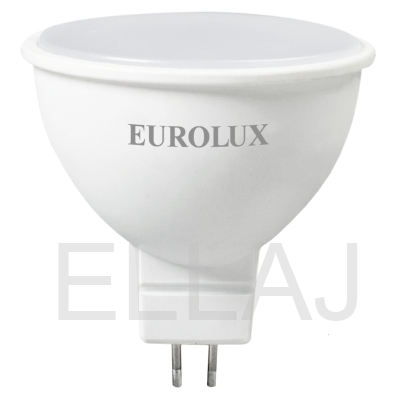 Лампа светодиодная EUROLUX LL-E-MR16-7W-230-4K-GU5.3