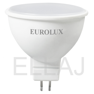 Лампа светодиодная EUROLUX  LL-E-MR16-7W-230-4K-GU5.3