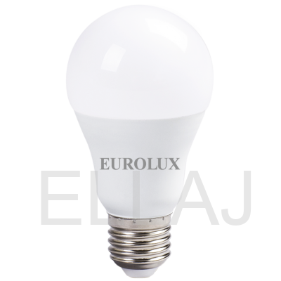 Лампа светодиодная EUROLUX: LL-E-A60-15W-230-2,7K-E27