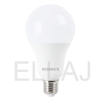Лампа светодиодная Eurolux :LL-E-A80-25W-230-4K-E27 (груша, 25Вт, нейтр., Е27) 