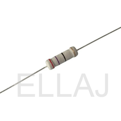 Резистор металлооксидный :MO-100 (С2-23) 1 Вт, 3.9 кОм, 5%