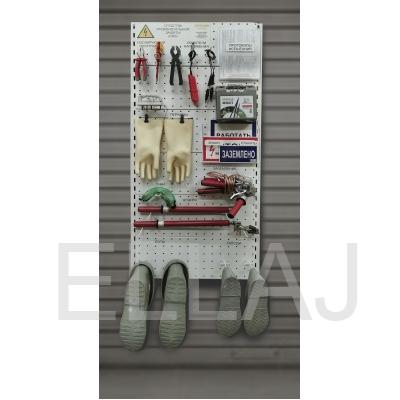 Стенд для хранения СИЗ СН-150: настенный металлический - высота 1500 мм