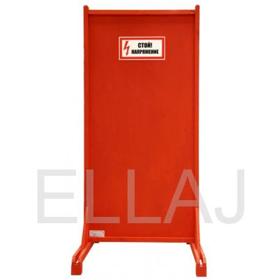 Щит диэлектрический ЩОП 1700х850х680мм ограждающий вертикальный деревянный 