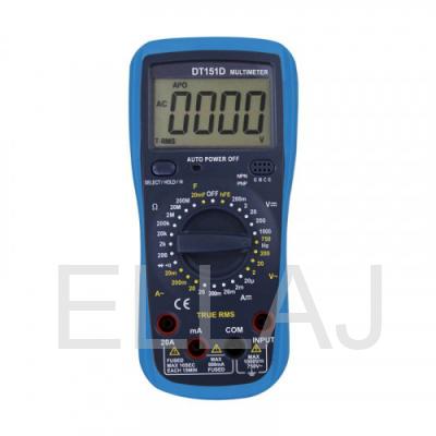 DT151D Цифровой мультиметр True RMS 
