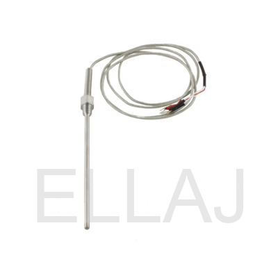 Датчик температуры с кабелем INNOCONT исполнение N, спай Pt100, раб. часть: диаметр 4,8мм длина 150мм, резьба М10x1,5, длина кабеля 1.5м