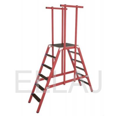 Подмость стеклопластиковая: диэлектрическая  ССД-1,8 ПК  + колеса