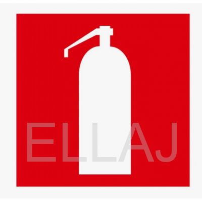 Знак на пленке "Огнетушитель" 150*150