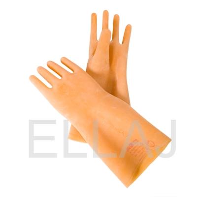 Перчатки диэлектрические латексные  0 класс (раз. 2.3.4) 