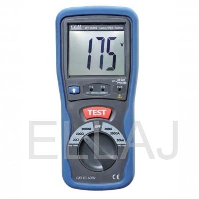 DT-5301 Тестер измеритель сопротивления петли фаза-нуль и тока короткого замыкания