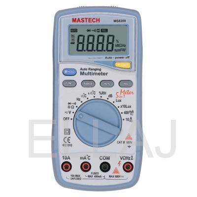 MS8209 Цифровой автоматический мультиметр MASTECH