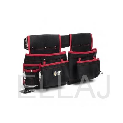 Cумка-пояс монтажника двойная: С-16 серия «ПРОФИ» КВТ