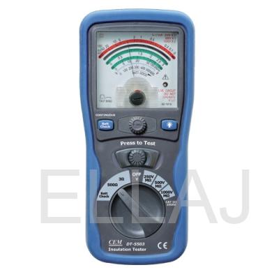 DT-5503 Аналоговый тестер изоляции и электропроводимости