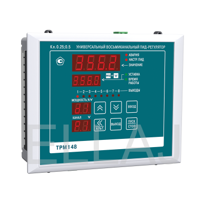 ТРМ148 восьмиканальный ПИД-регулятор с RS-485