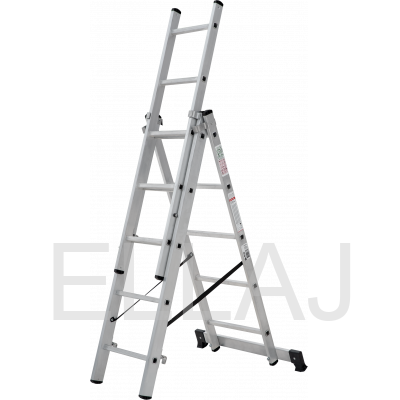 Лестница алюминиевая трехсекционная :N1230305