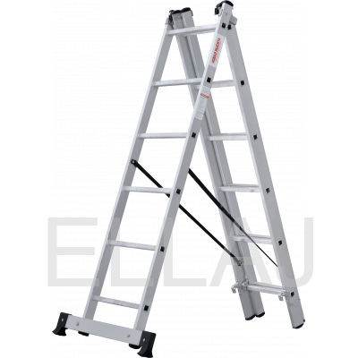 Лестница алюминиевая трехсекционная  N1230306