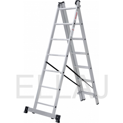 Лестница алюминиевая трехсекционная  N1230307