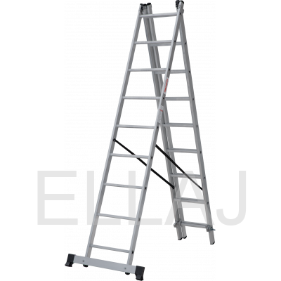 Лестница алюминиевая трехсекционная :N1230309