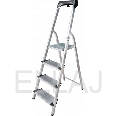 Стремянка алюминиевая :со ступенями 130 мм и органайзером NV1118104