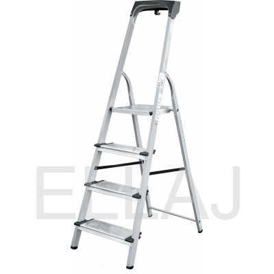 Стремянка стальная :с алюминиевыми ступ органайзером NV1138104