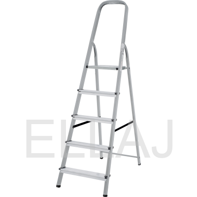 Стремянка стальная :с алюминиевыми ступенями NV1130105