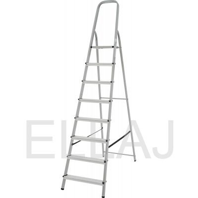 Стремянка стальная :с алюминиевыми ступенями NV1130108