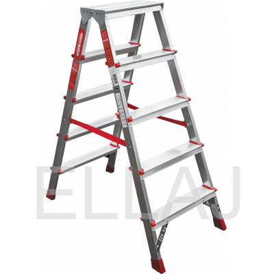 Профессиональная двухсторонняя алюминиевая :стремянка NV3120205