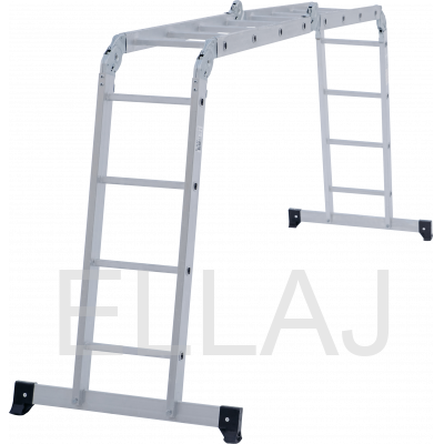 Лестница-трансформер алюминиевая :с помостом, ширина 340 мм NV2330407