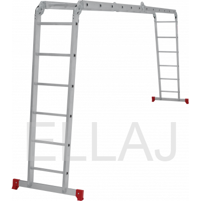 Лестница-трансформер алюминиевая,  ширина 340 мм NV2320406
