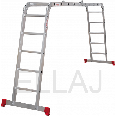 Лестница-трансформер алюминиевая,  ширина 400 мм NV2322405