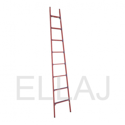 Лестница стеклопластиковая: диэлектрическая приставная телеком+крюки ЛСПД-3,0 Т К