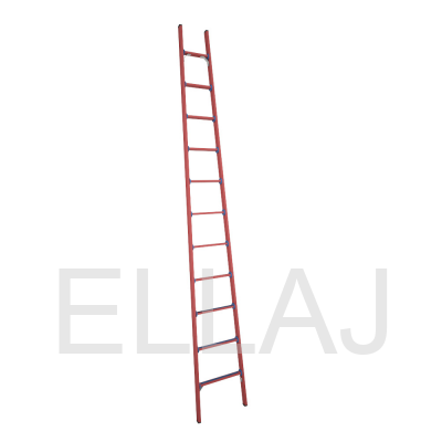 Лестница стеклопластиковая: диэлектрическая приставная мягкий грунт ЛСПД-4,0 Евро МГ