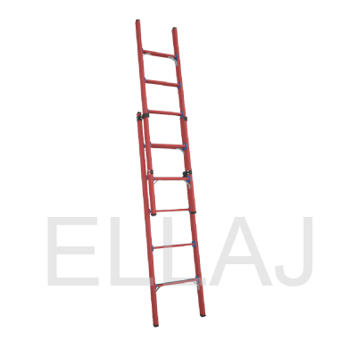 Лестница стеклопластиковая  диэлектрическая приставная раздвижная ЛСПРД-3,0 Евро