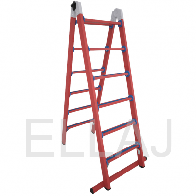 Лестница-стремянка стеклопластиковая: трансформер мягкий грунт ЛСПТД-2,0 МГ