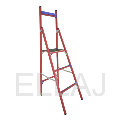 Стремянка стеклопластиковая  диэлектрическая СВД-1,0 Т с вертикальной опорой телеком