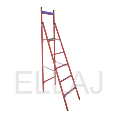 Стремянка стеклопластиковая: диэлектрическая СВД-1,8 с вертикальной опорой