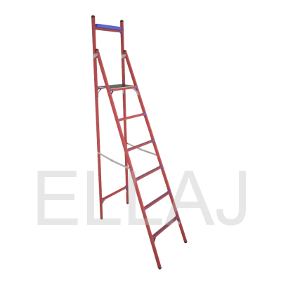 Стремянка стеклопластиковая: диэлектрическая СВД-2,0 с вертикальной опорой