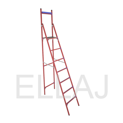 Стремянка стеклопластиковая  диэлектрическая СВД-2,3 Т с вертикальной опорой телеком