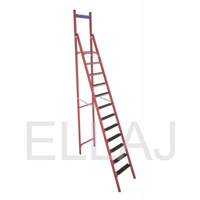 Стремянка стеклопластиковая: диэлектрическая СВД-3,0 ЕТ с вертикальной опорой телеком